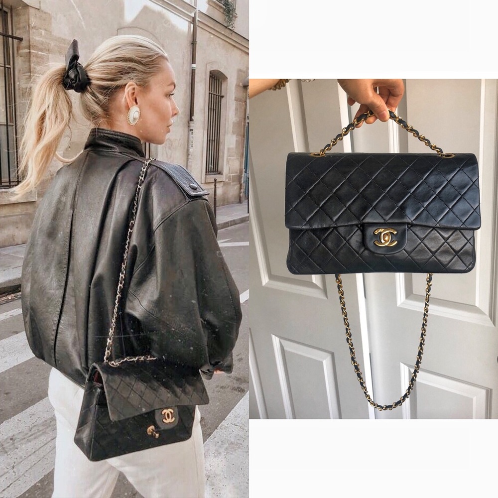 **SOLD** VINTAGE CHANEL Classic Double Flap Bag